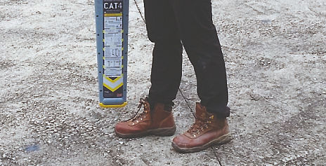 Buried pipeline location survey image